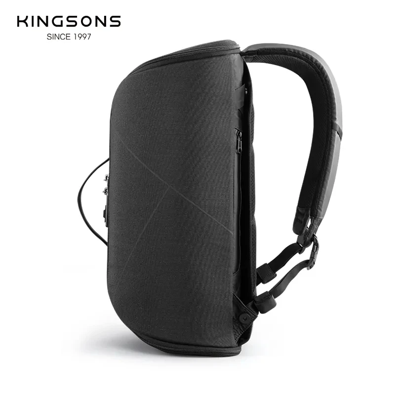 KINCASE Anti-theft Men Backpack Foldable Travel Bag Laptop Backpack 15.6 inch Cut-proof /USB Charge/TSA Lock/Rfid Block 2