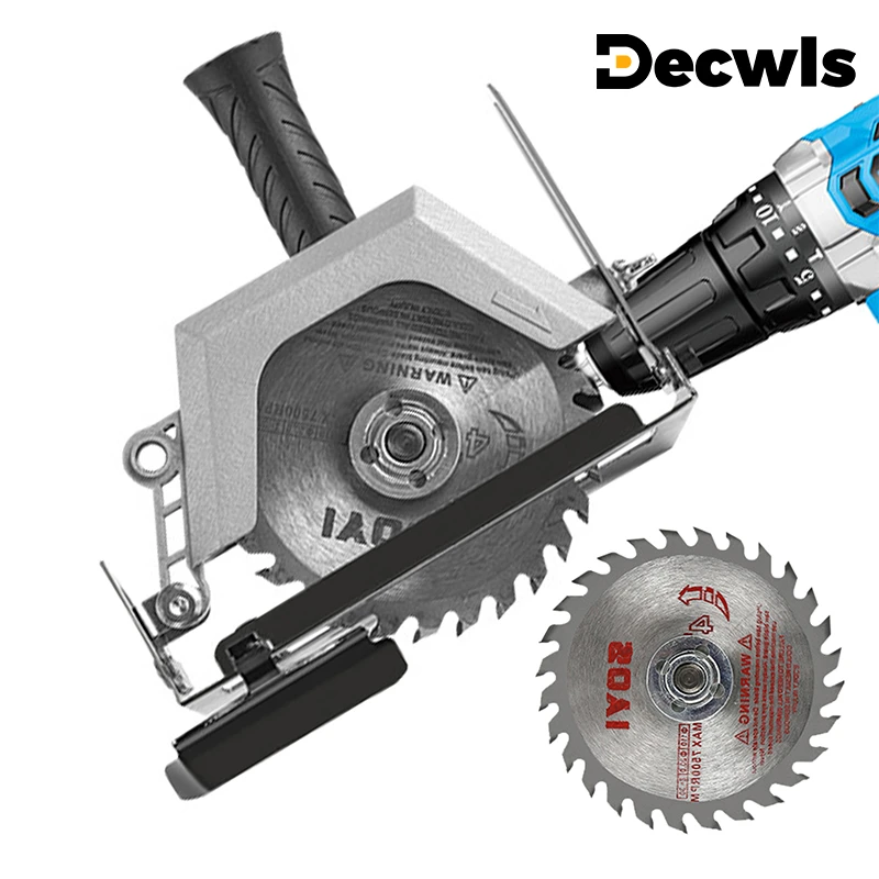 New 4 Inch Portable Cutter Electric Drill Converter Electric Circular Saw Band 100mm Saw Blade