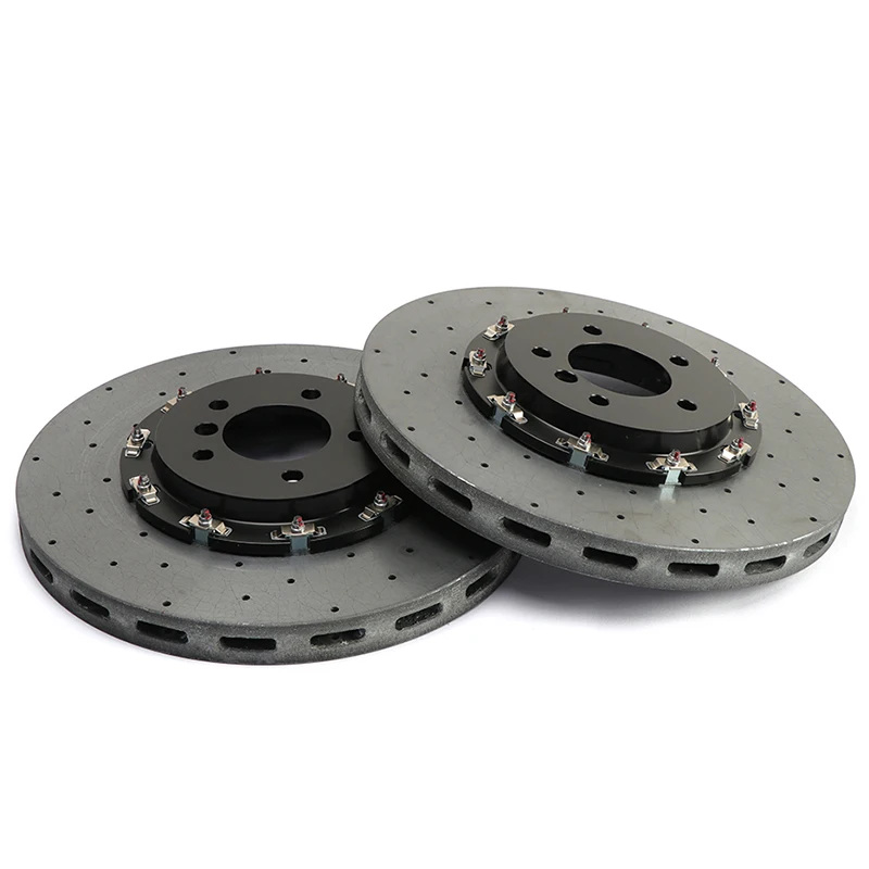 고품질 자동차 카본 세라믹 브레이크 디스크 로터 키트 355mm-440mmx32mm-40mm BMW X6 E71 E92용, 완벽한 업그레이드