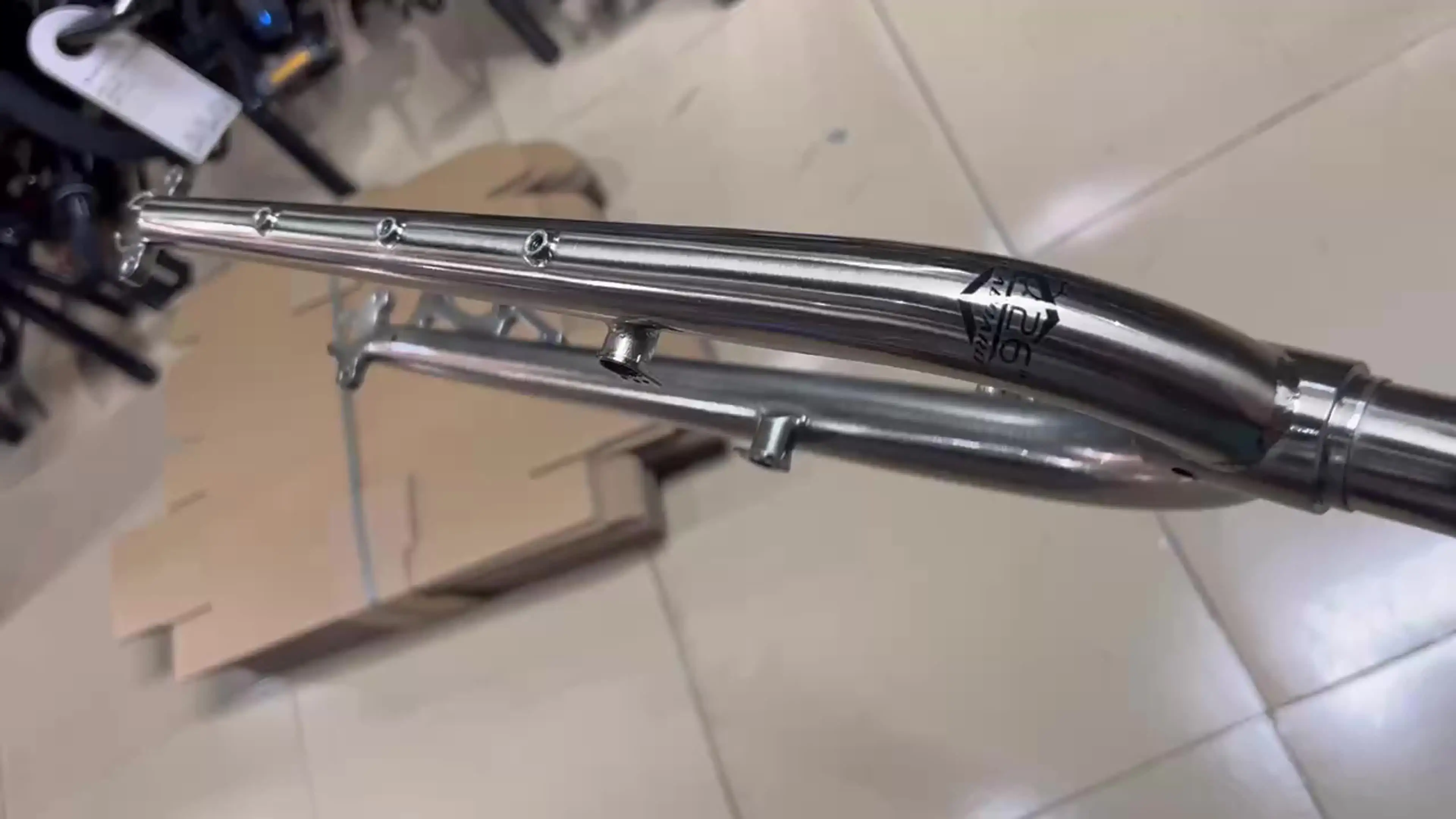 SILVEROCK вилка для горного велосипеда Chromoly Steel 27 5/29 дюймов дисковый тормоз