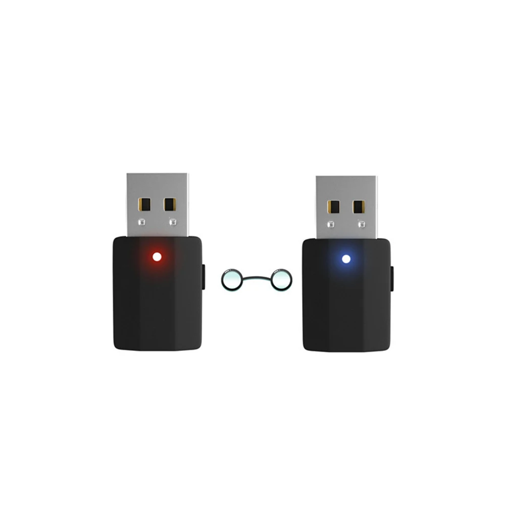 Audio Usb Adapter Receiver Transmitter  2In1 Bluetooth-Compatible 5.0 3.5Mm Aux Jack Stereo For Tv Pc Car Speaker