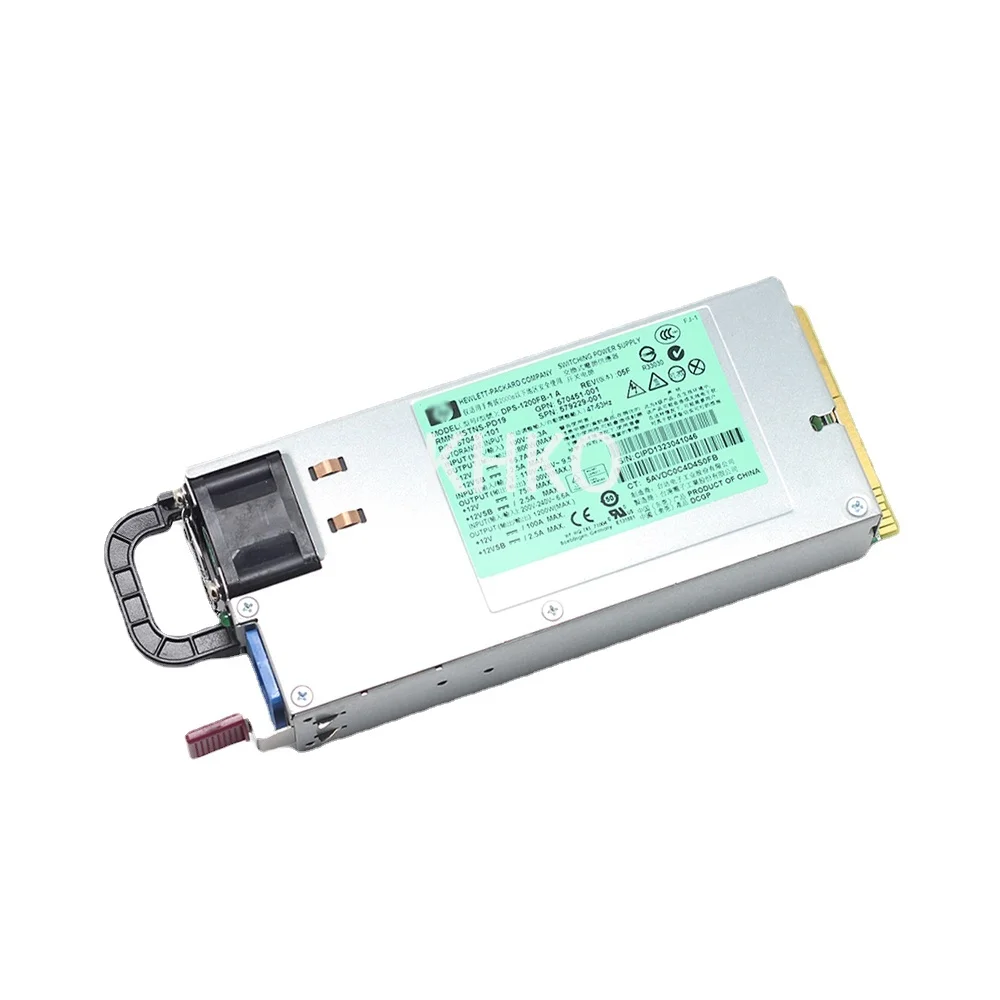 

Оригинал Для DL580 G7 Gen7 DL580G7 серверный Платиновый PSU 1200 Вт 12V100A PLUS источник питания фонарик 570451-001