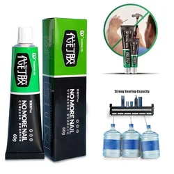 120/60/30g All-purpose Strong Nail Free Glue Quick-drying Punch-free Glue for Door Wall Kitchen Bathroom Hardware Glass Adhesive