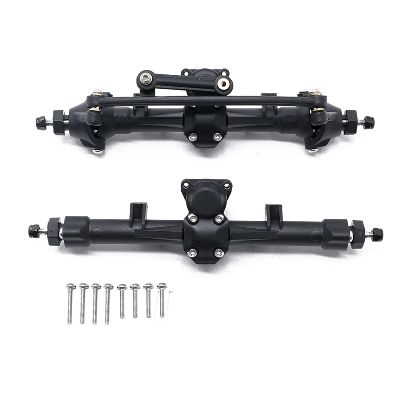 

SCX24 Plastic Front And Rear Axle Set Spare Parts Accessories For Axial SCX24 1/24 RC Crawler Car Upgrades Parts