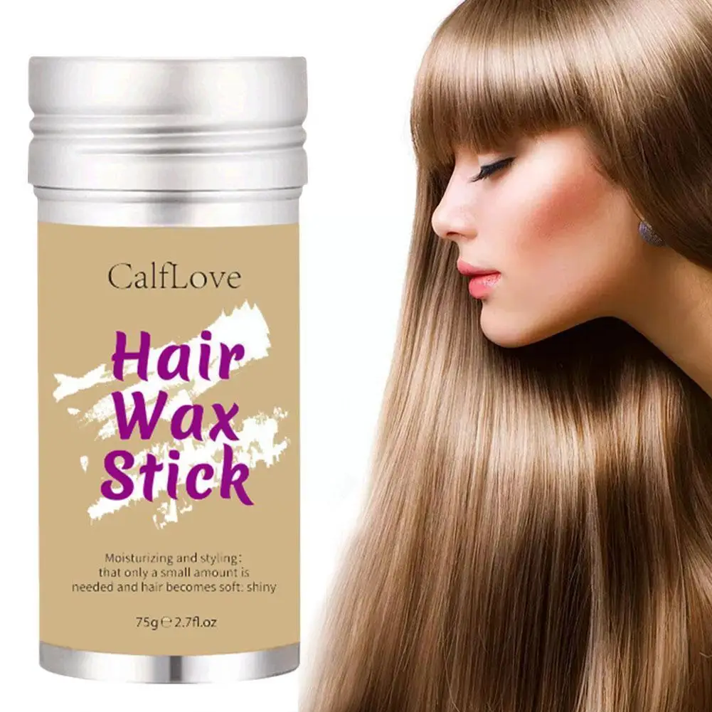 

75g Strong Hold Hair Wax Stick For Hair Styling Wig Knots Healer Gel Stick Thin Baby Hair Perfect Line Wholesale Q7I7