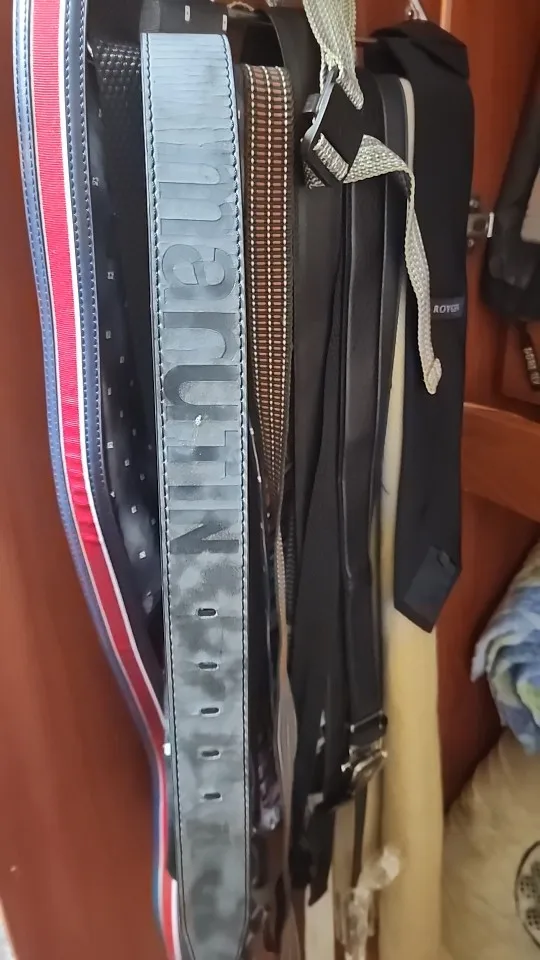 MIDNIGHT SOVEREIGN™ – Black Buckle Genuine Leather Belt photo review