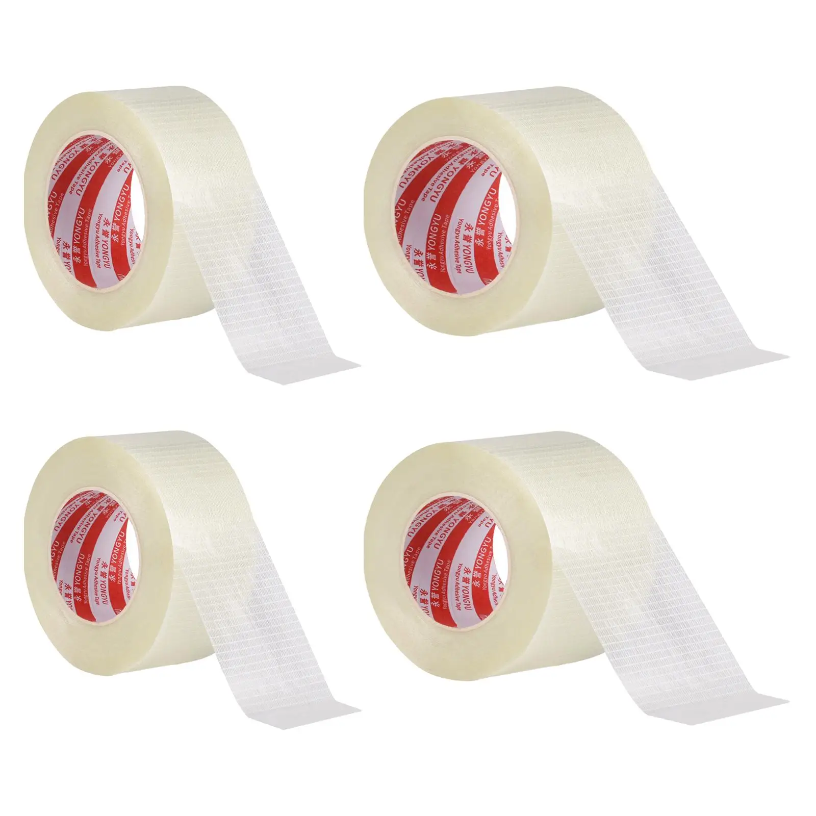 

Reinforced Fiberglass Tape Transparent Fixed Seal Heat Resistant Tape Filament Tape Packing Tapes for Packaging