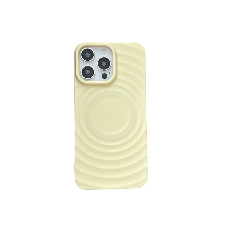 3D Water Ripple MagSafe cases