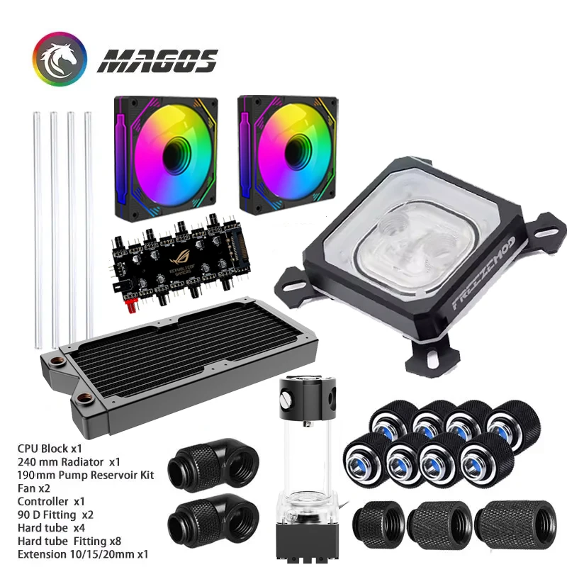 Water Block Liquid Cooling Cpu And Gpu Pacific V-RTX 3070 Plus