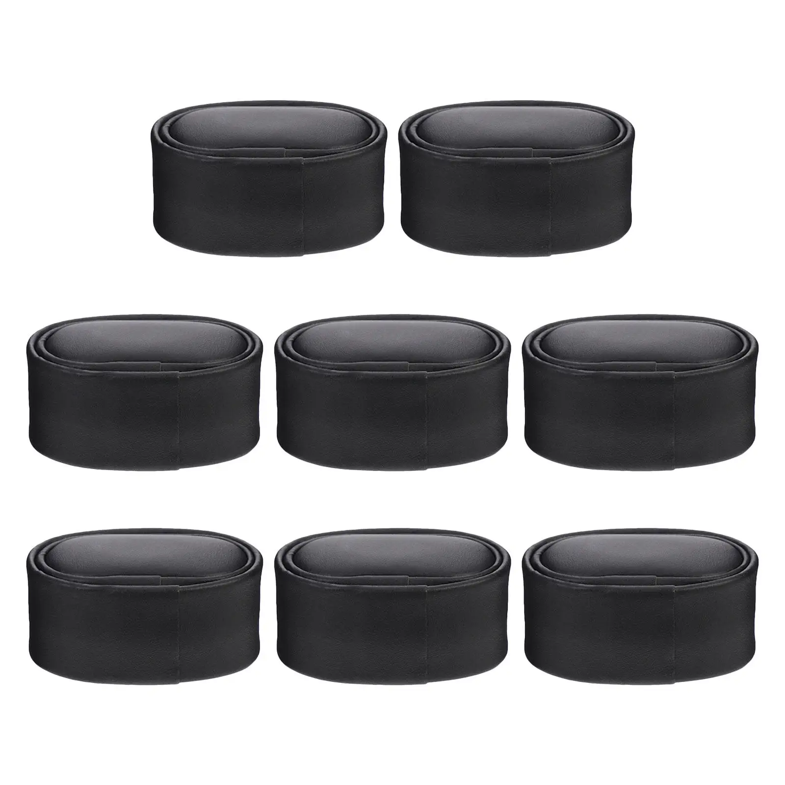 8Pcs 자동 시계 와인더 교체 베개 부드러운 PU 시계 케이스 작은 쿠션 보관 디스플레이 여행용 정리함 인서트