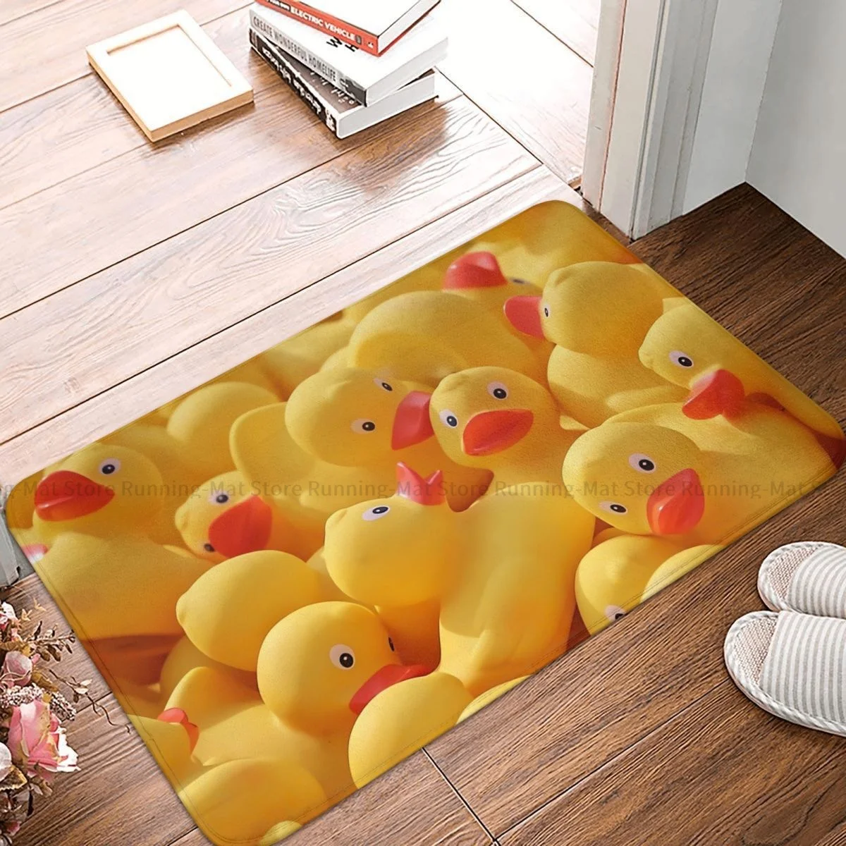 Rubber Duck Bathroom Mat Animal Doormat Living Room Carpet Outdoor Rug