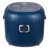 Arier Mini Rice Cooker 2L 12-24V 220V Car Truck Home Dual Use Multifunction Appliance  for Camping Blue English Menu 2