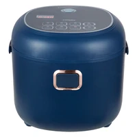 Arier Mini Rice Cooker 2L 12-24V 220V Car Truck Home Dual Use Multifunction Appliance  for Camping Blue English Menu 2
