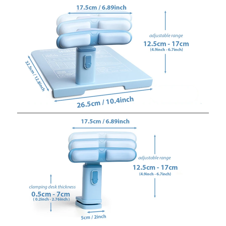 Ergonomic Desk Clamp Mat for Optimal Posture and Vision Protection