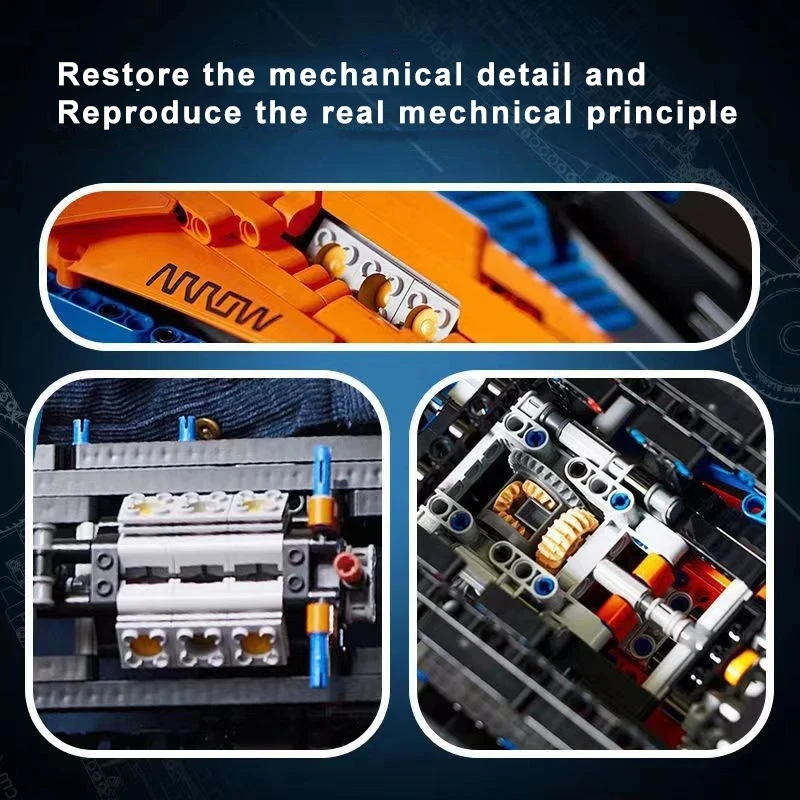 1431pcs Technical Formula 1 Racing Car Building Blocks Model Expert Speed Sports Vehicle Model Assembly Bricks Toys Kids Gifts 5