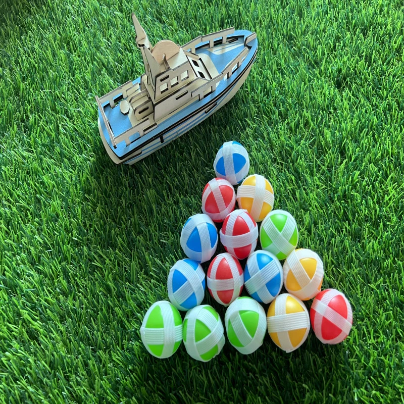 12PCS Kids Sucker Sticky Ball Toy Outdoor Sports Catch Ball Game Set Throw And Catch Parent-Child Interactive Toys 4