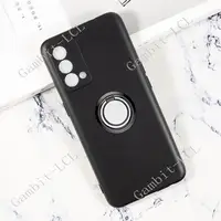 For Realme GT Master Edition 6.43" RMX3363, RMX3360 Back Ring Holder Bracket Phone Case Smartphone TPU Soft Silicone Cover 2