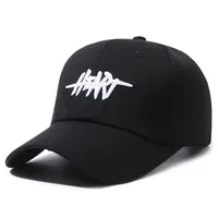 3D Embroidered "HEART" Text Baseball Cap 1