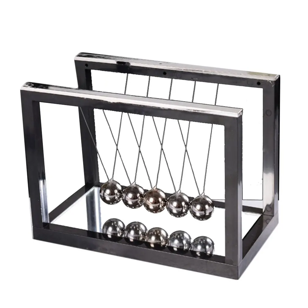 

Newton Cradle Balance Steel Balls School Teaching Supplies Physics Science Pendulum Desk Toy Gifts Home Decoration Balance Ball