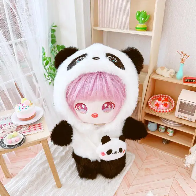 Idol Butter-Vêtements en peluche doux pour enfants, joli body Krasnobody  animal, sac à bandoulière incliné, vêtements de poupées, cadeaux pour  enfants, coréen, 20cm - AliExpress