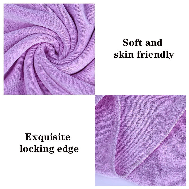 Large Thickened Microfiber Bath Towel-Super absorbent and quick-drying multi-purpose Skin friendly and Not shedding hair towel 6