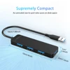 Goelely USB 3.0 HUB 4 USB 3.0 Ports High Speed Data Transfer USB HUB USB2.0 Extender Hub Splitter for Laptop Desktop 4-in-1 HUB 6