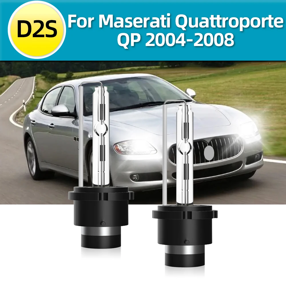 

2 шт., ксеноновые лампы LSlight D2S, автомобильные фары 35 Вт 6000K, лампы для Maserati Quattroporte QP 2004 2005 2006 2007