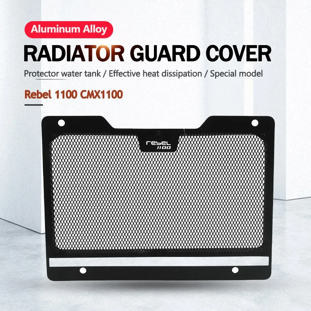 

For HONDA Rebel 1100 CMX1100 CMX 1100 CM 2021 2022 2023 Motorcycle Radiator Guard Protector Grille Cover Water Tank Protection