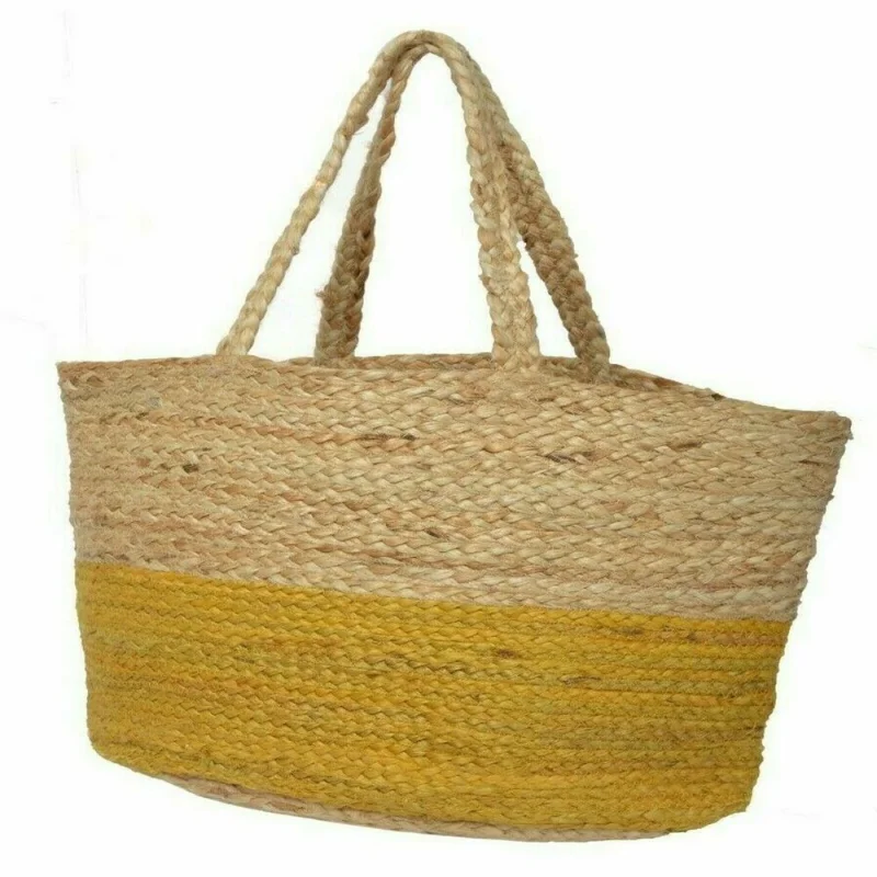 

Storage Bag Jute Shoulder Bag for Women Tote Shoulder Shopping Bag