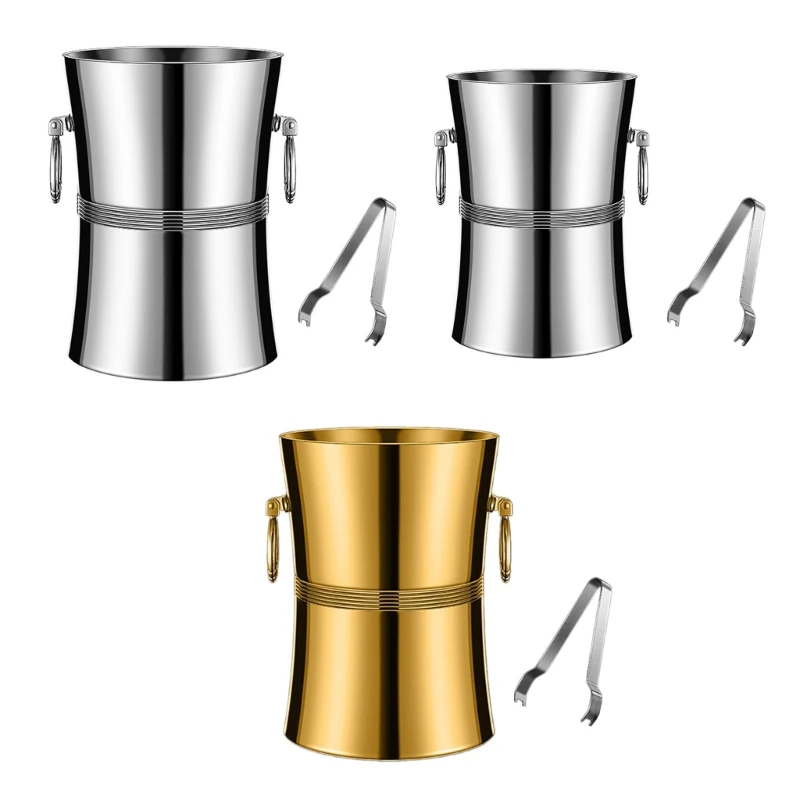

StainIess Steel Ice Bucket Ice Tub Suitable for Party and Outdoor Gatherings