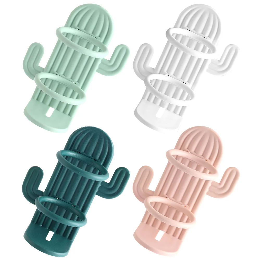 

Hanging Toothpaste Holders Cactus Toothbrush Storage Rack Electric Wall Mounted