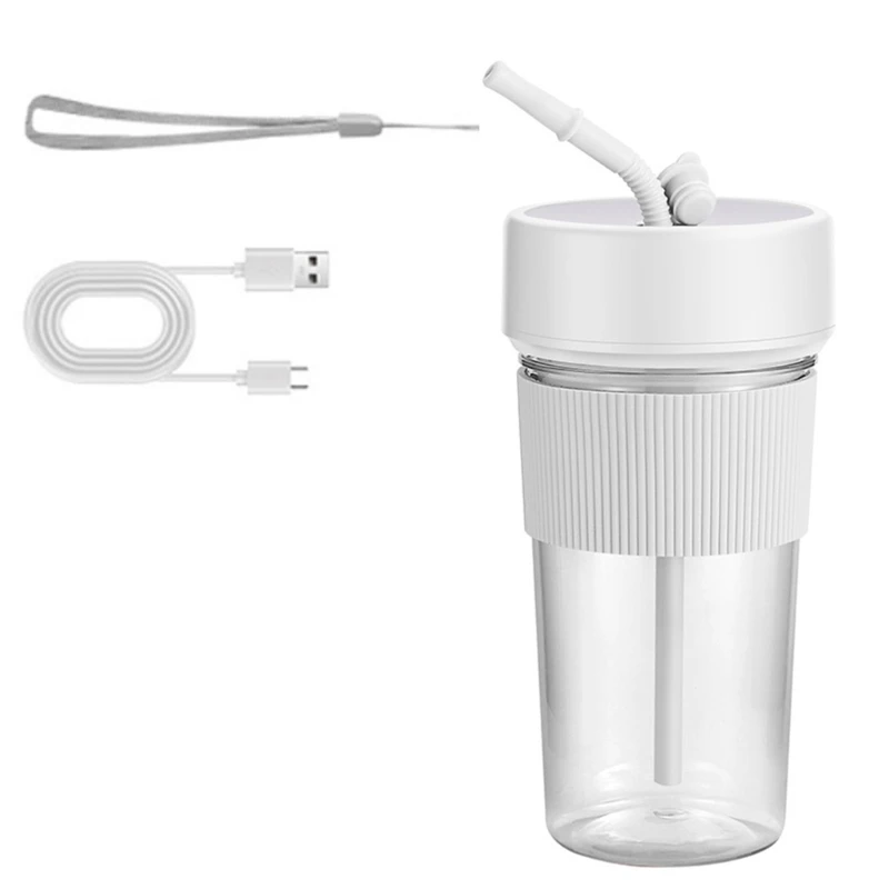 Small Rechargeable Fruit Juicers with Straw Fruit Mixer Portable Drop Shipping 2