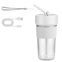 Small Rechargeable Fruit Juicers with Straw Fruit Mixer Portable Drop Shipping 2