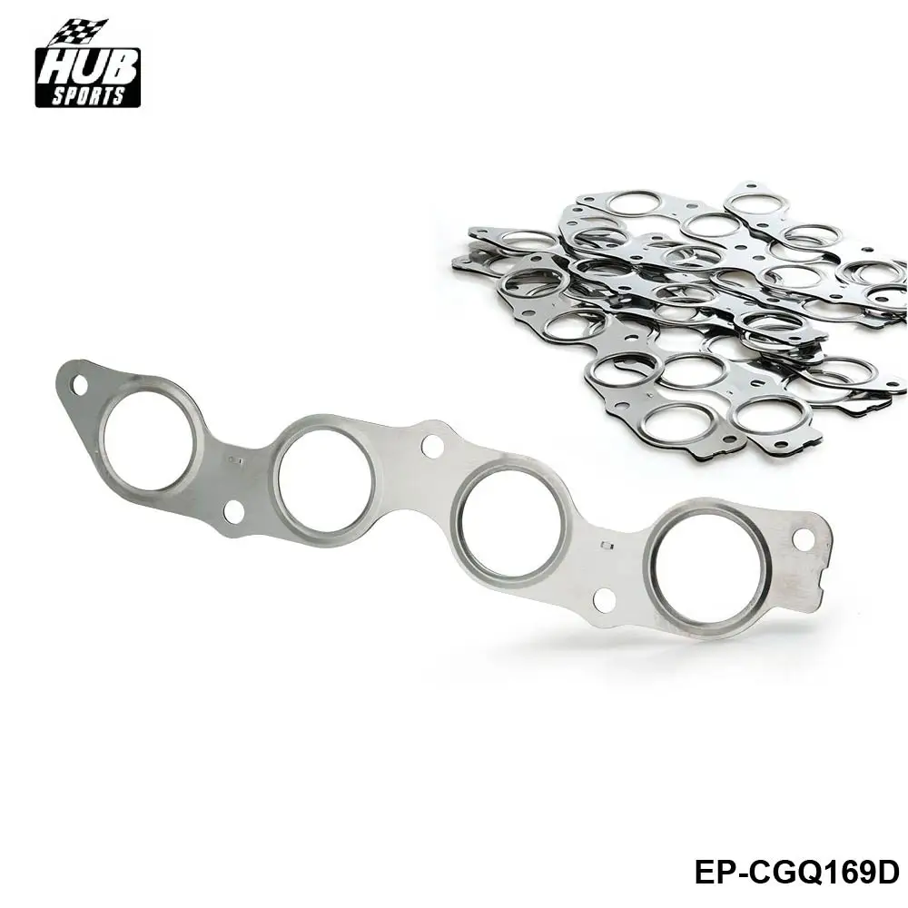 

- 10Pcs/Lot Performance 304 Stainless Steel Gasket Exhaust Header For Toyota MS19266 HU-CGQ169D