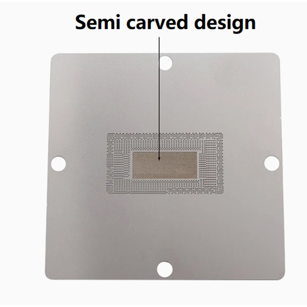 22Pcs Set CPU Stencil For Intel 4th-13th Generation SRGOV SRK02 SRLD8 SR170 SR2FQ BGA Ball Planting Steel Mesh 90x90MM