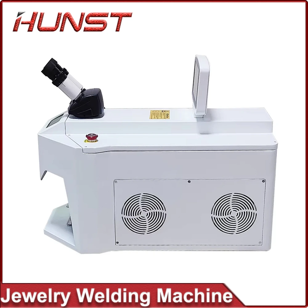 HUNST 200W Jewelry Laser Spot Welder Laser Welding with HD CCD Microscope for Gold and Silver Chain Link Pendant Ring Medical 3