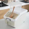 7.5/10Kg Rice Storage Box Large Capacity Flour Cereal Bucket Insect Proof Moisture-proof Rice Storage Tank Kitchen Storages Box 1