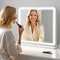 JHK LED Vanity Mirror with Lights Aluminum Frame Bathroom Mirror Dimmable 3 Color Modes Makeup Mirror Memory Function Bedroom - Image 4