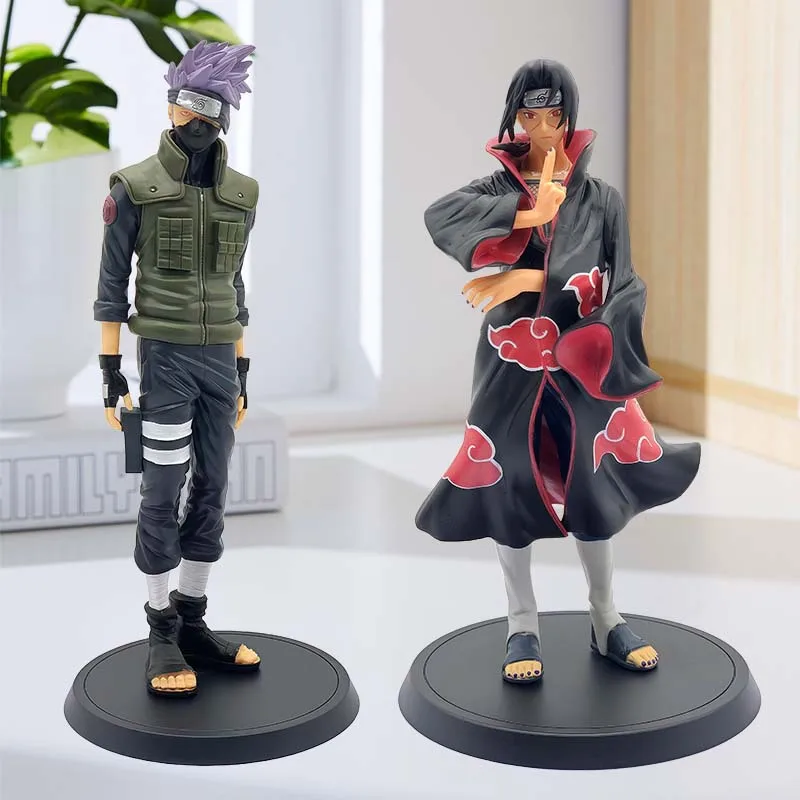 Trendy Naruto Peripheral Figurine Set: Iconic Character Desktop Ornaments and Gifts
