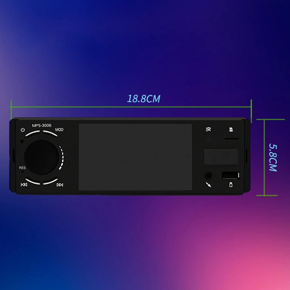  ڵ , 1 Din ̷ ũ, 4.1 ġ  ũ MP5  ÷̾, USB TF  A2DP ׷ ý  A