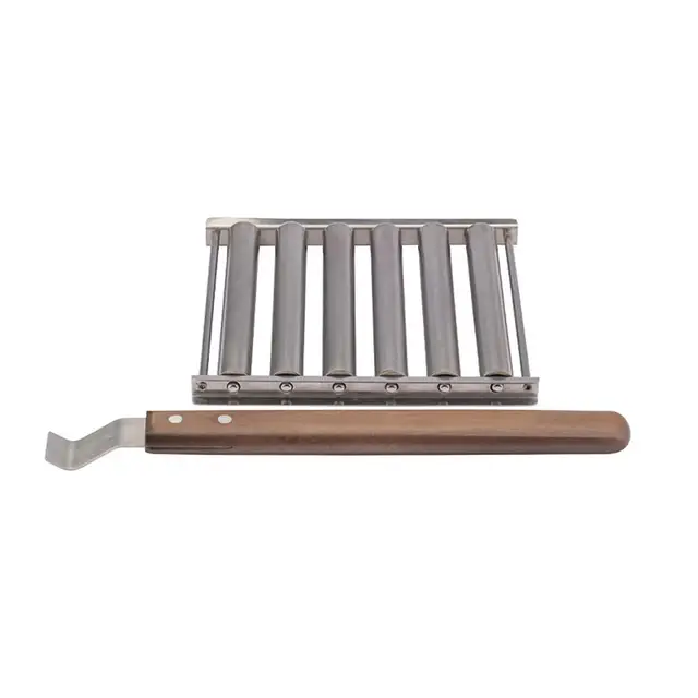 1 Beállítja A Grillhenger -Állvány Sima Grill Élelmiszer Leszerelhető Hot Dog Barbecue Rack Otthoni Ellátást - Image 2