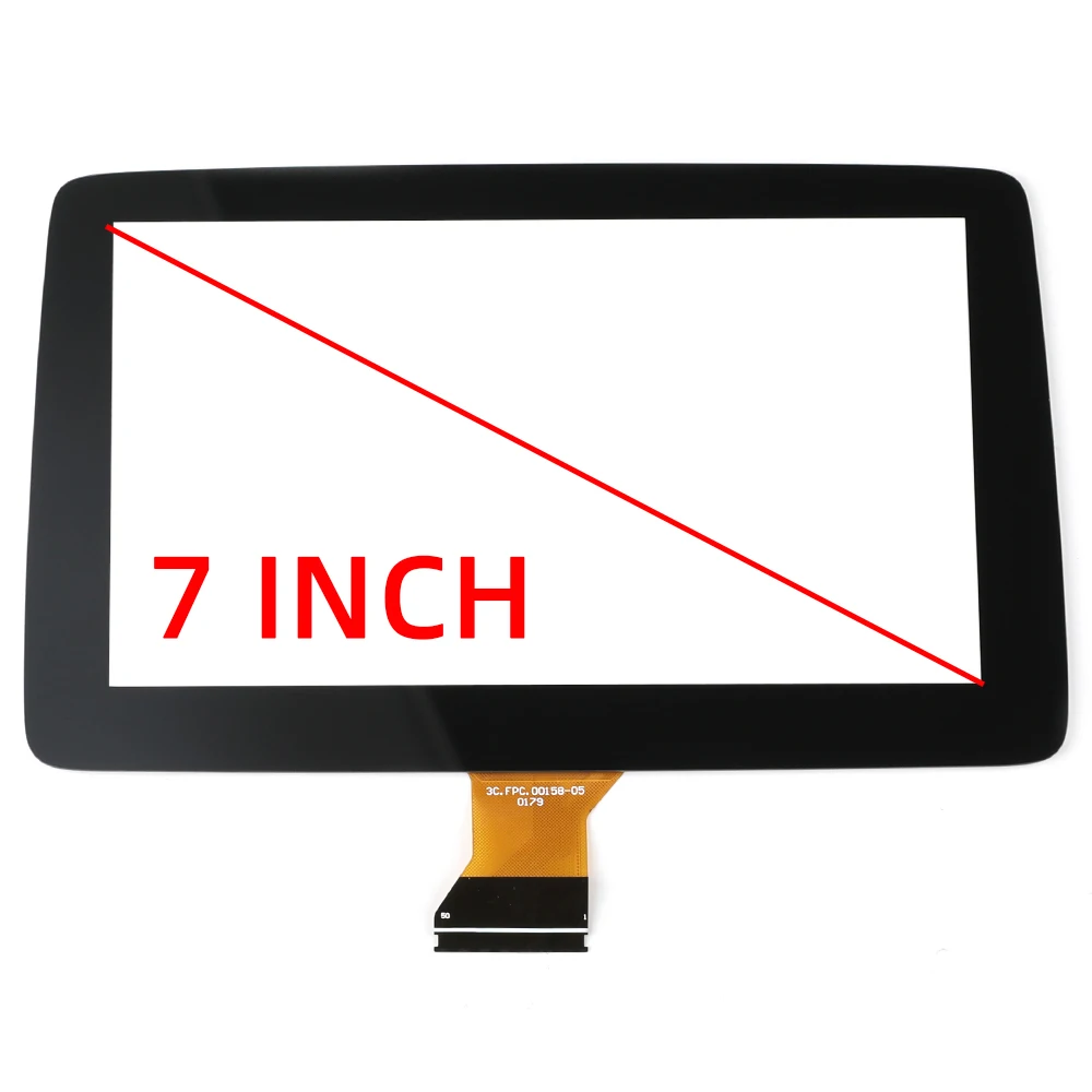 Pantalla Táctil de 7 Pulgadas y 50 Pines D23N611J0 para Mazda 2 2018-2022, CX-3, MX5 2018-2020, Sistema de Navegación para Auto, Pantalla Digitalizadora 4