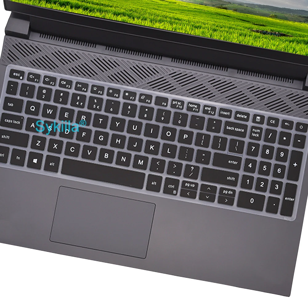Keyboard Silicone Cover Keyboard Cover Keyboard Cover for Dell G3 Gaming G5 G7 15 17 G15 G16 3500 3579 3590 3779 5500 5587 5590 SE Laptop Silicone Protector Skin Case