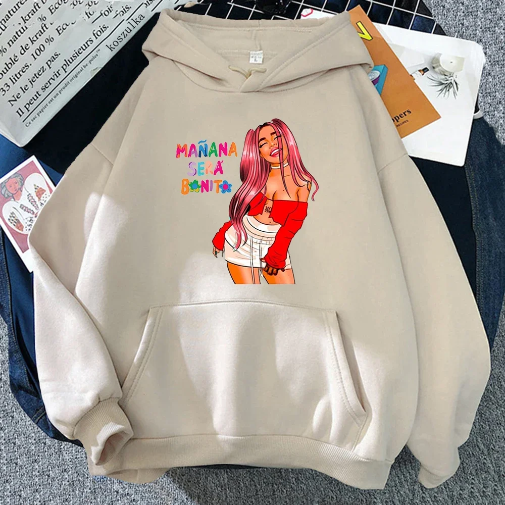 Karoll G Manana Sera Bonito Hoodie Streetwear for Men/women Pullovers Winter Fleece Sweatshirts High Quality Printing Clothing
