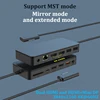 MST HUB USB Connect Dock 2x HDMI Mini DP 4K 60HZ for Microsoft Surface Pro Surface Book Surface Go Surface Laptop Accessories 6