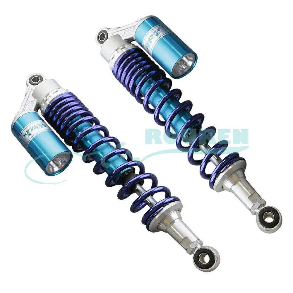 

2PCS 400mm Motorcycle Rear Spring Shock Absorbers Suspension For Yamaha Honda Kawasaki Suzuki Quad Accessories Modified Parts