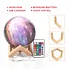3D Print Moon Lamp 16 colors Remote LED Night Light Rechargeable Atmosphere NightLight Indoor Room Bedroom Decor Chirstmas Gifts 5