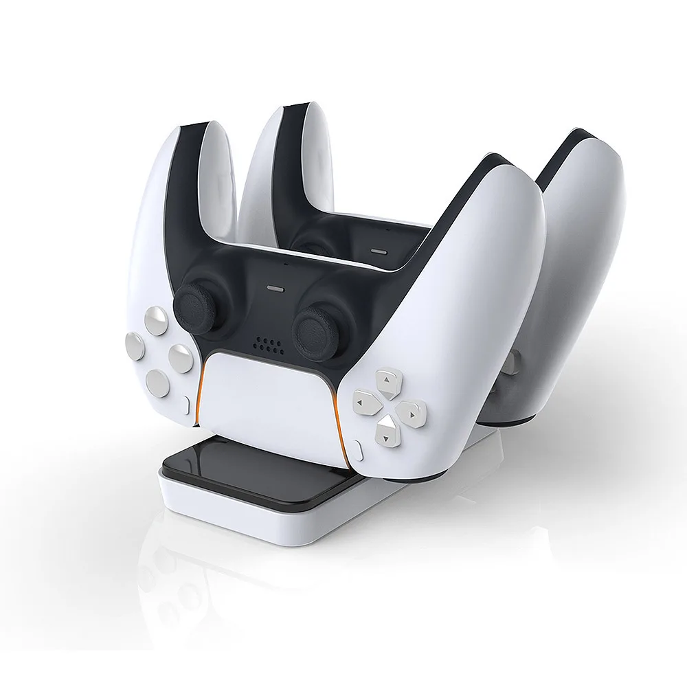 Ps5 Controller Charger USB Sony Ps5 Charging Dock Gaming Controller Stand Station for PS5 Sony Playstation 5 Games Console controller charger dock controller charging base controller charger