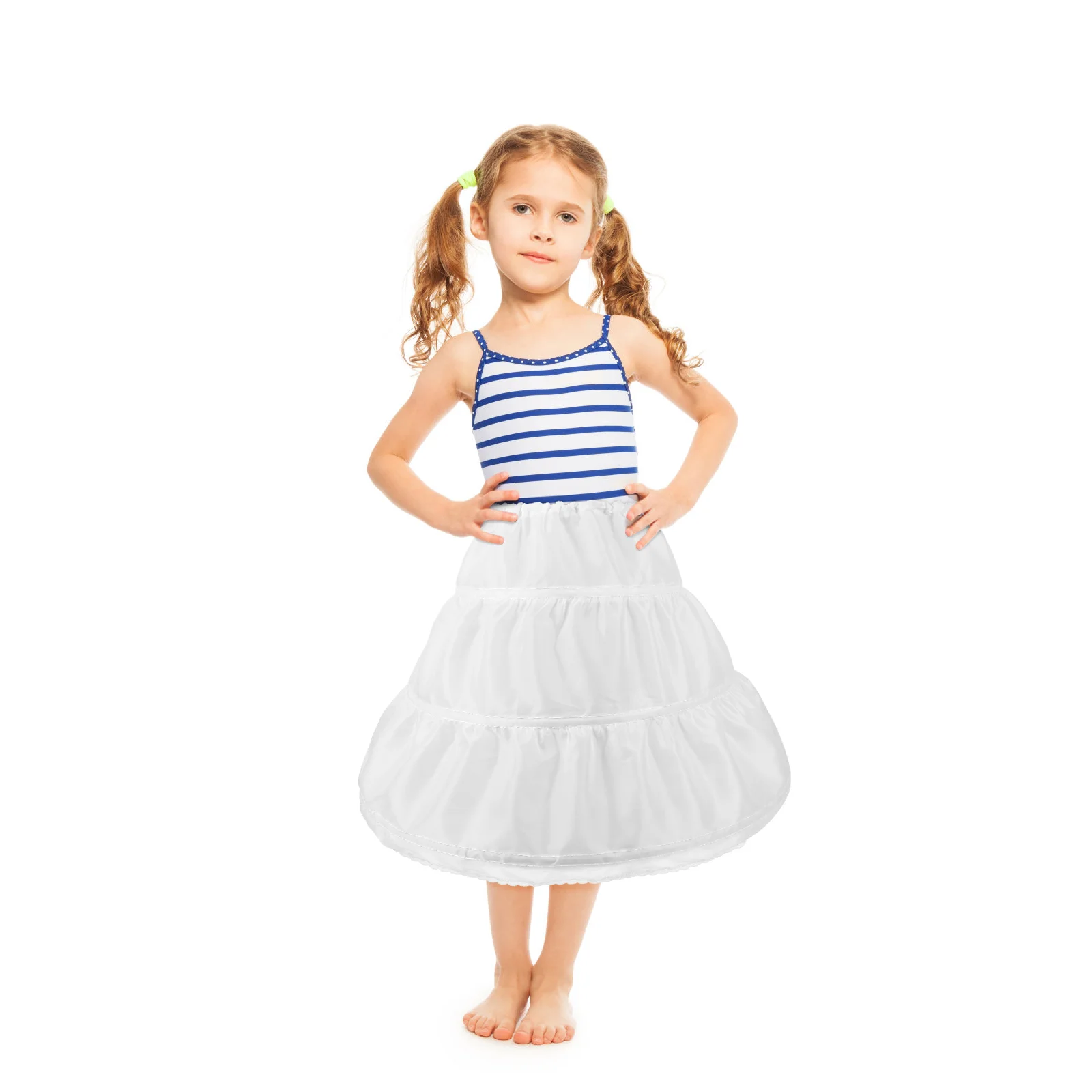 

Crinoline Underskirt Dress Underskirt Girls Hoops Petticoat Bubble Skirt Crinoline for Children Kids