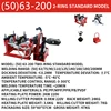 63-200 hand-operated four-ring PE butt welding machine PE pipe welding machine butt splicing machine fusion splicer hot melter 6